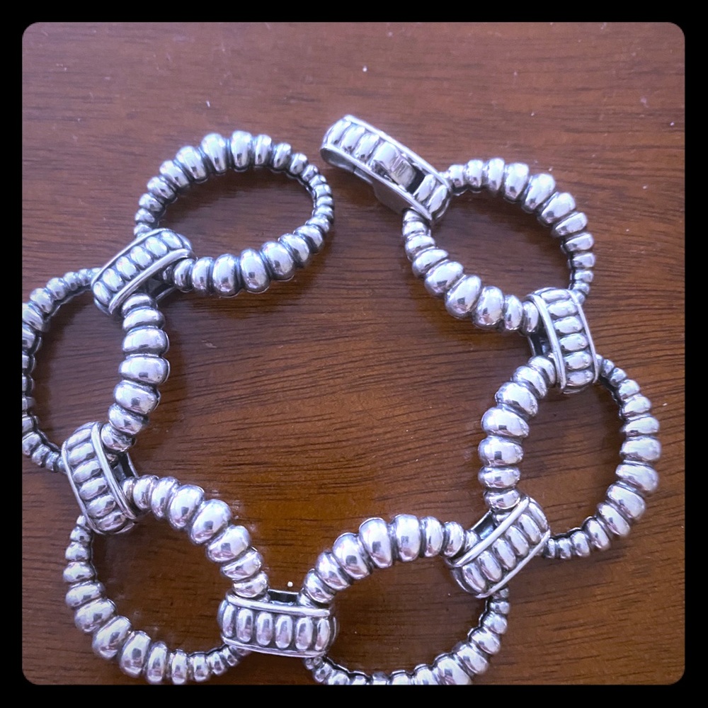 Lagos sterling silver XL link
